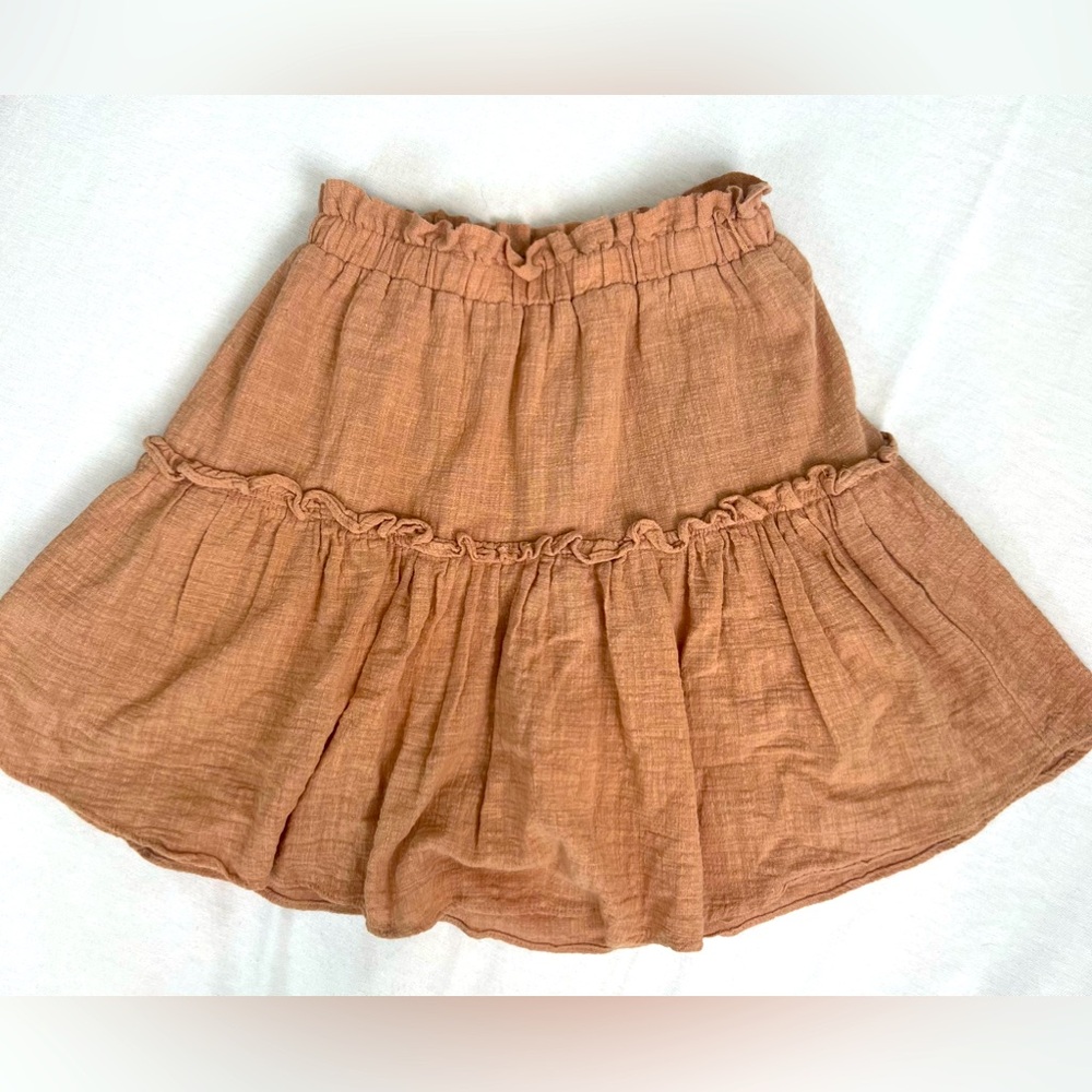 Cotton On Gauze Ruffled Skirt - Picture 1 of 3